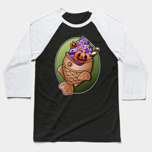 Halloween Taiyaki Baseball T-Shirt